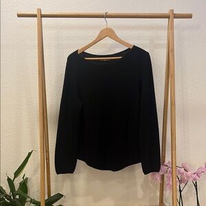 Croft & Barrow Black Crew Neck Sweater
